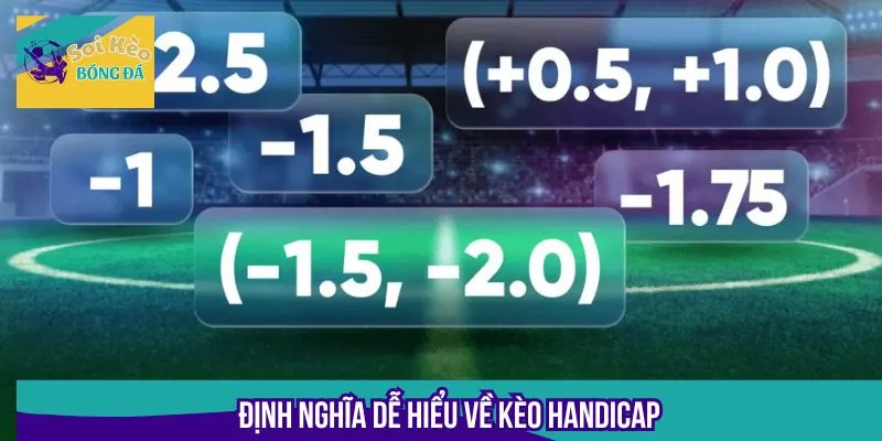 Kèo Handicap phản ánh sự chênh lệch về trình độ giữa hai đội trên sân