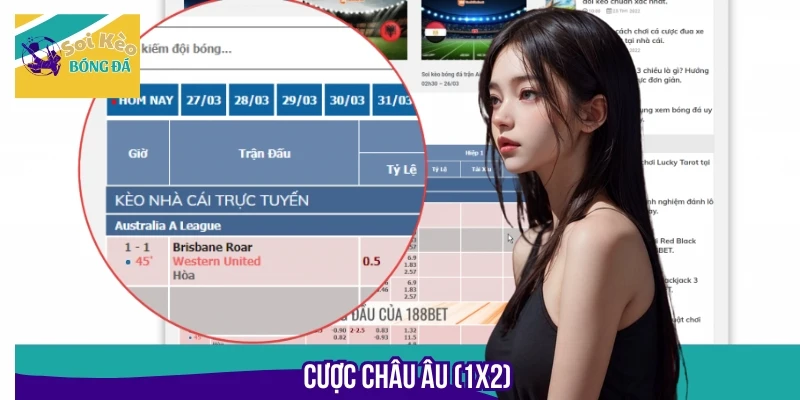 Ở kèo này, bạn cần dự đoán đội thắng, hòa hoặc thua